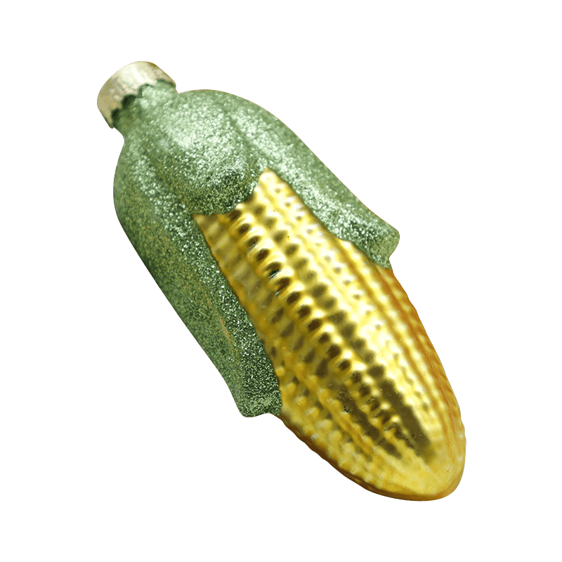 Zöldség alakú karácsonyi üveg függő díszek